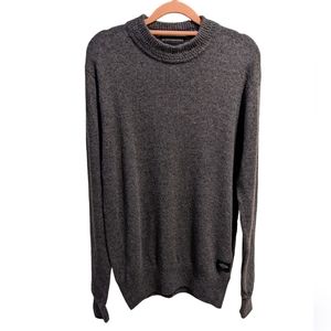 SCOTCH & SODA AMSTERDAM Crew Neck Knitted Pullover Sweater. Men's M Grey